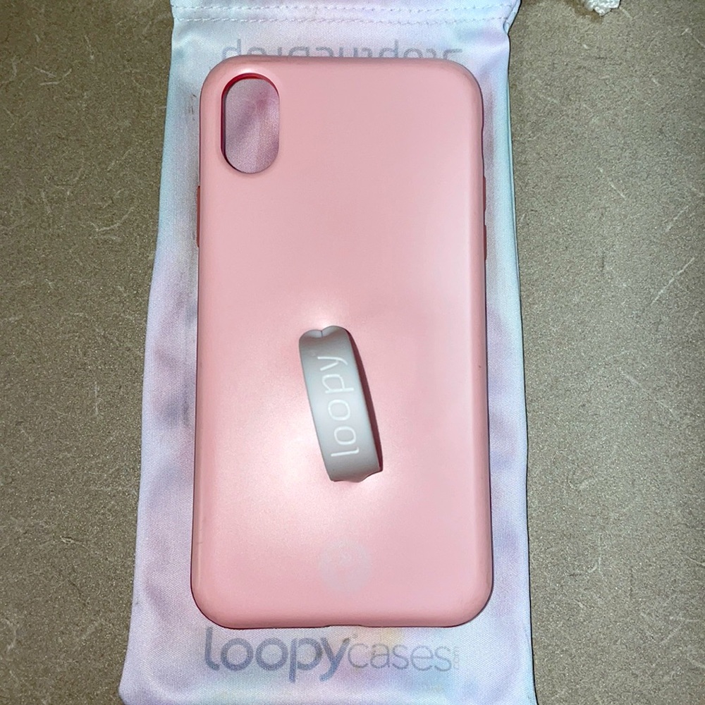 iPhone X/Xs Blush Loopy Case